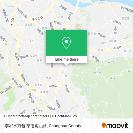 李家水煎包 草屯虎山路 map