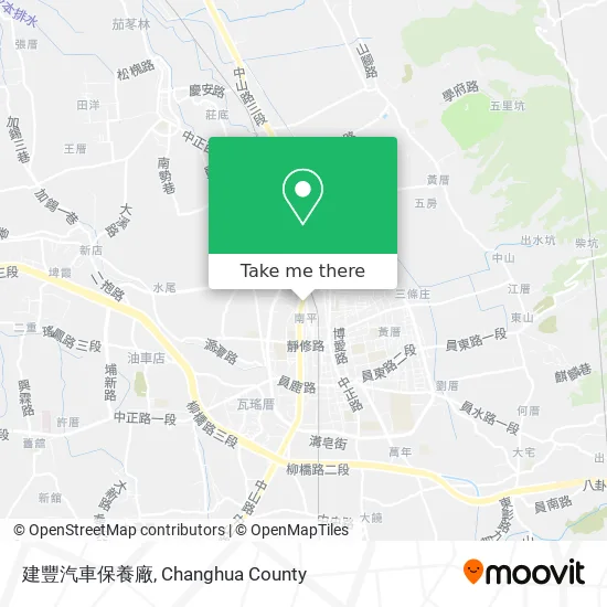 建豐汽車保養廠地圖