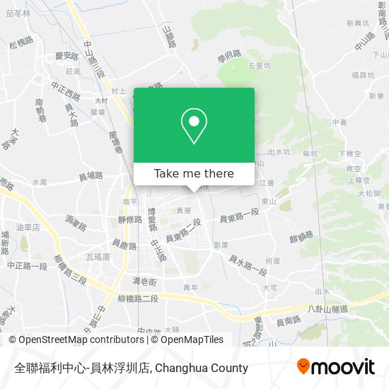 全聯福利中心-員林浮圳店 map
