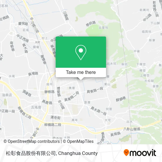 松彰食品股份有限公司 map