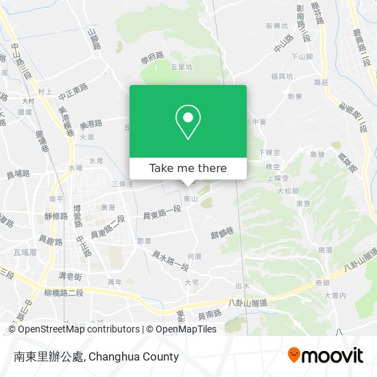 南東里辦公處地圖
