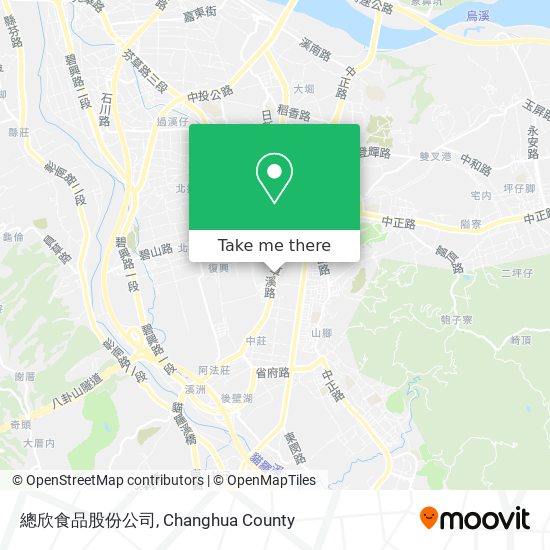 總欣食品股份公司 map