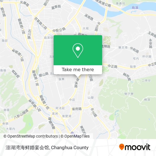 澎湖湾海鲜婚宴会馆 map