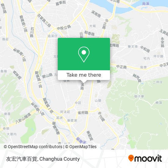 友宏汽車百貨 map