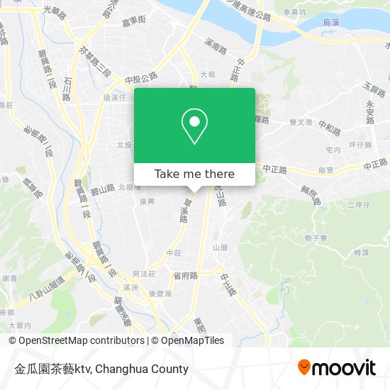 金瓜園茶藝ktv map