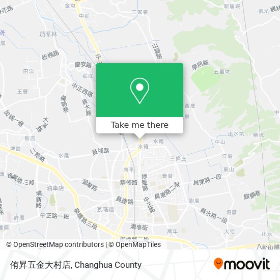 侑昇五金大村店地圖
