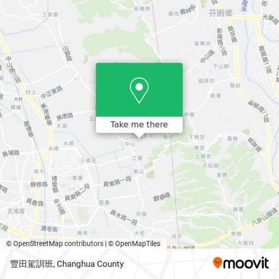 豐田駕訓班 map