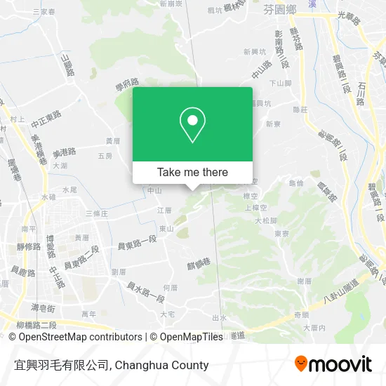宜興羽毛有限公司 map