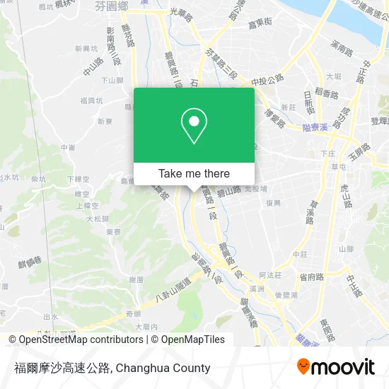 福爾摩沙高速公路 map