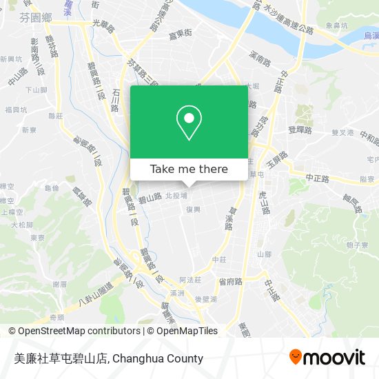 美廉社草屯碧山店地圖