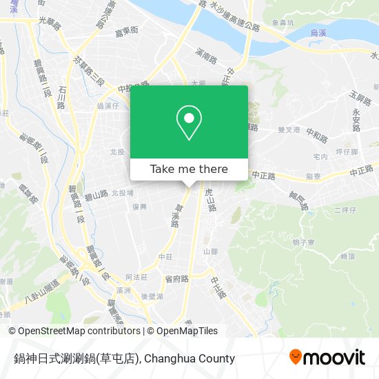 鍋神日式涮涮鍋(草屯店) map