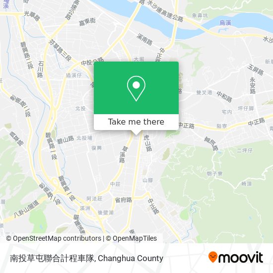 南投草屯聯合計程車隊 map