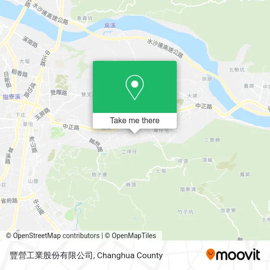 豐營工業股份有限公司地圖