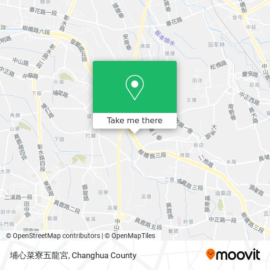 埔心菜寮五龍宮 map