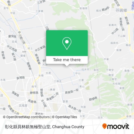 彰化縣員林鎮無極聖山堂 map