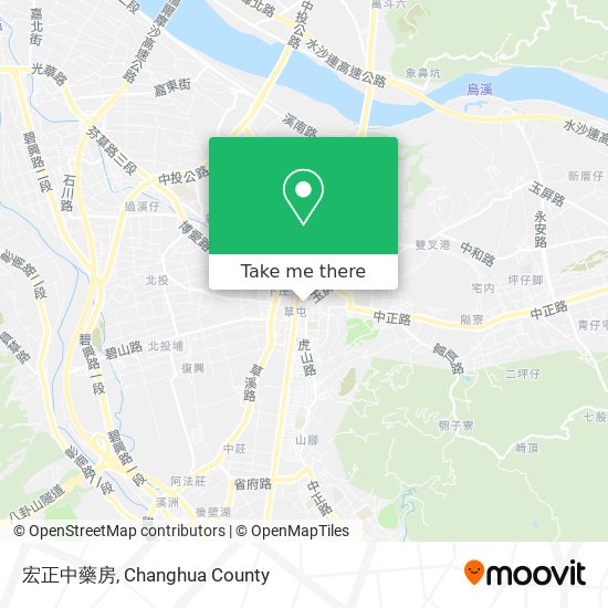 宏正中藥房 map