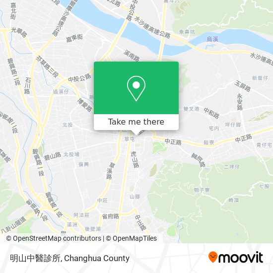 明山中醫診所 map