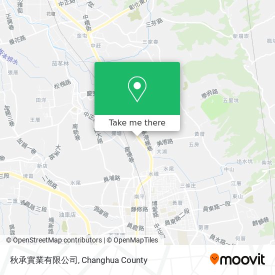 秋承實業有限公司 map