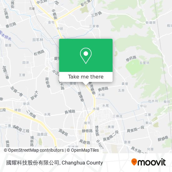 國耀科技股份有限公司 map