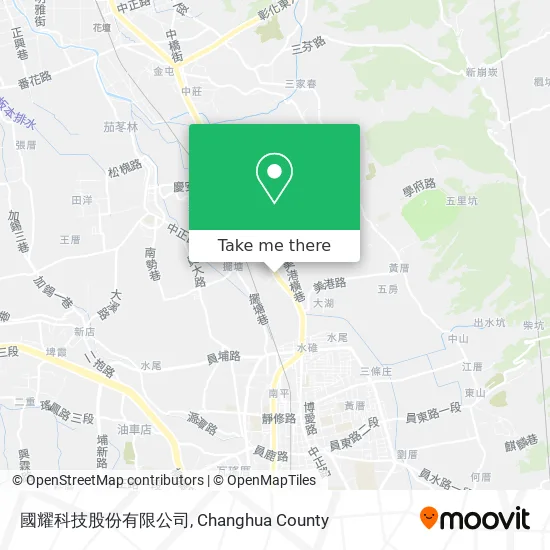 國耀科技股份有限公司地圖