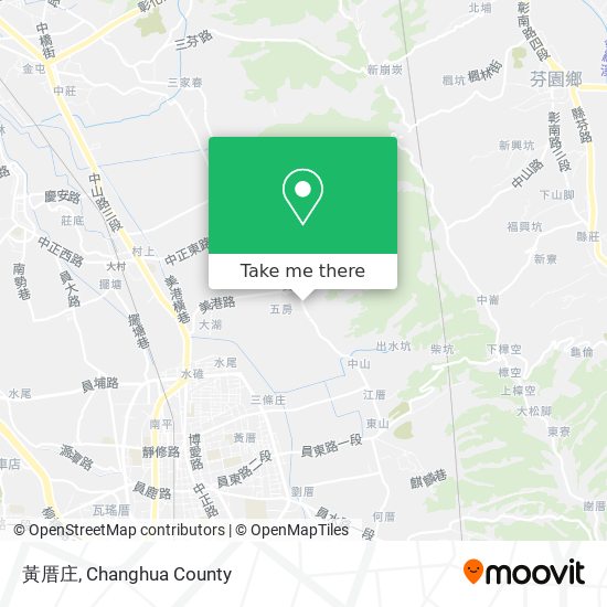 黃厝庄地圖