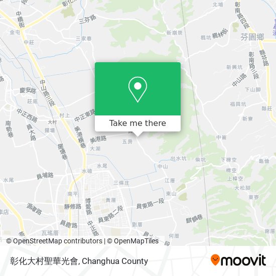 彰化大村聖華光會地圖