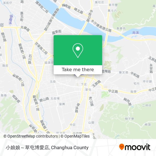 小娘娘～草屯博愛店 map