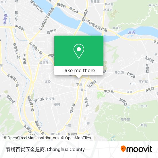 宥騰百貨五金超商 map
