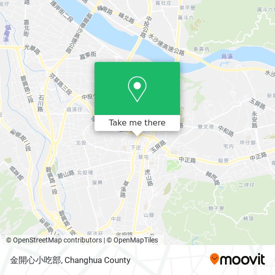 金開心小吃部 map