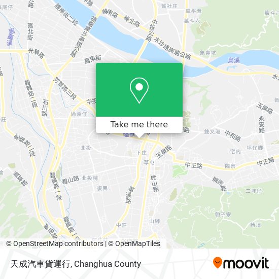天成汽車貨運行 map