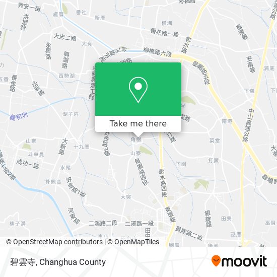 碧雲寺地圖