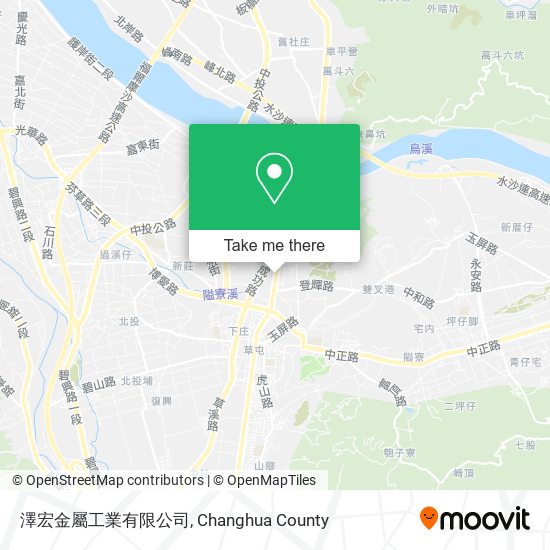 澤宏金屬工業有限公司 map
