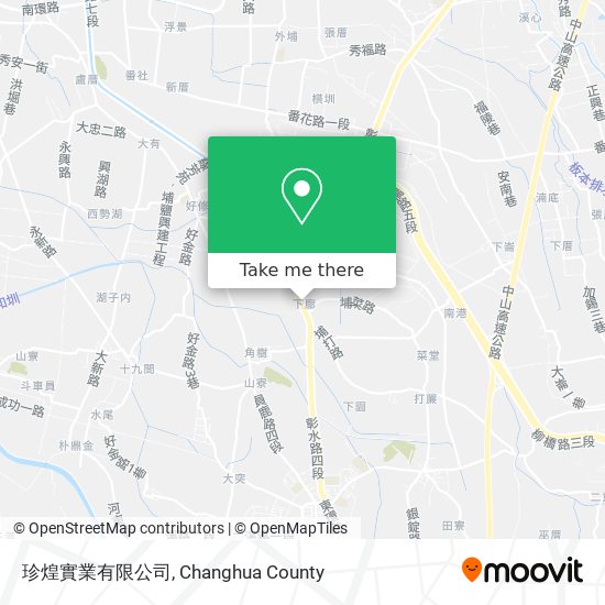 珍煌實業有限公司 map