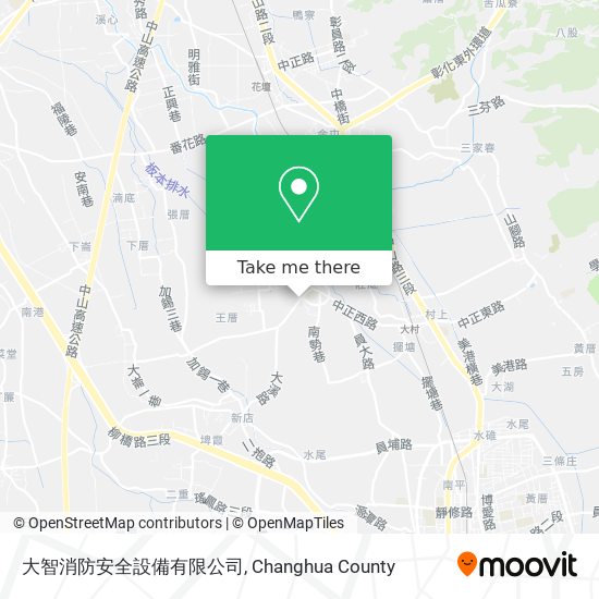 大智消防安全設備有限公司地圖
