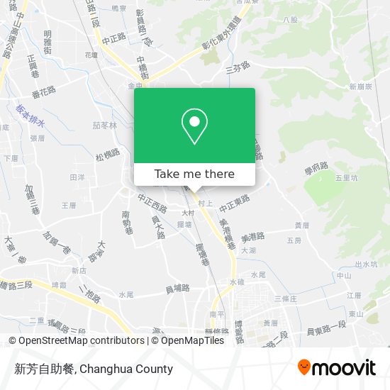 新芳自助餐 map