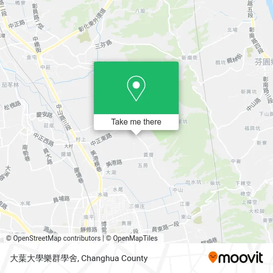 大葉大學樂群學舍 map