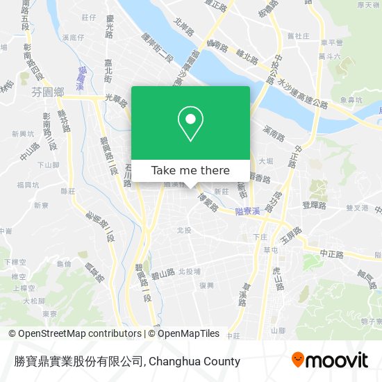 勝寶鼎實業股份有限公司 map