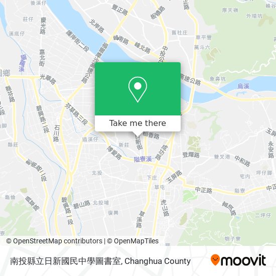南投縣立日新國民中學圖書室地圖