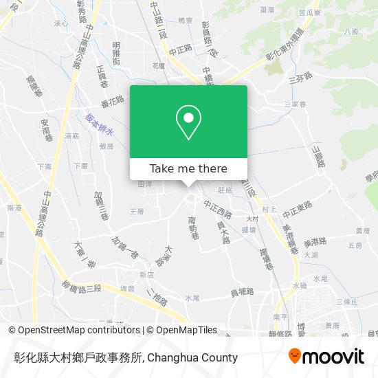 彰化縣大村鄉戶政事務所 map