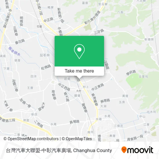 台灣汽車大聯盟-中彰汽車廣場 map