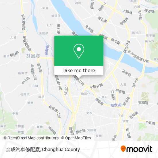 全成汽車修配廠地圖