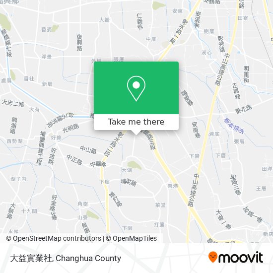大益實業社 map