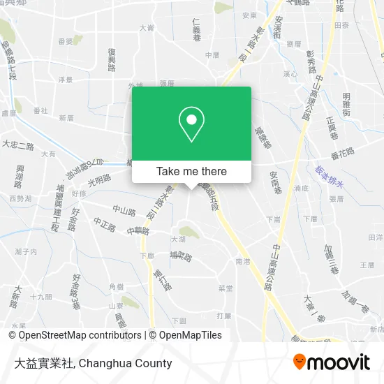 大益實業社 map