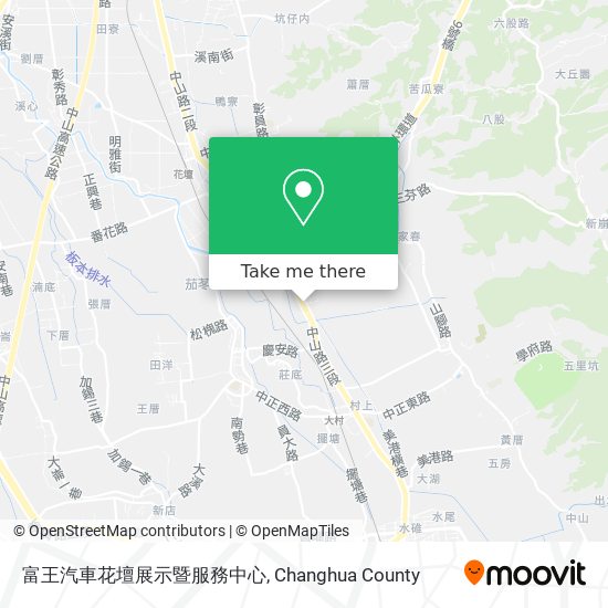 富王汽車花壇展示暨服務中心 map
