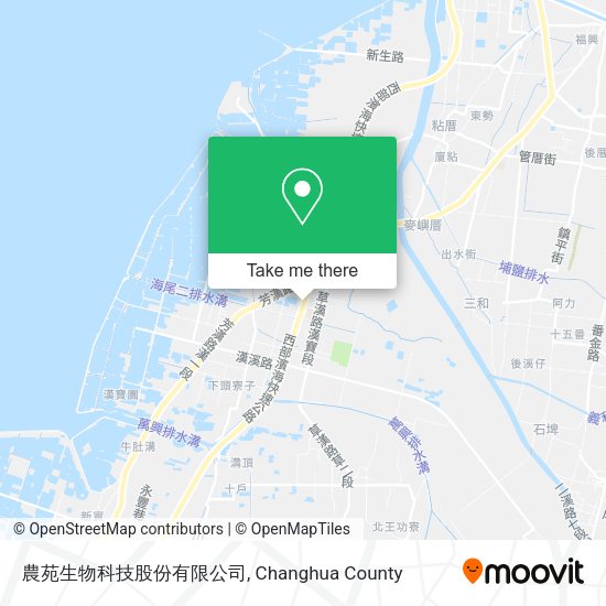 農苑生物科技股份有限公司 map