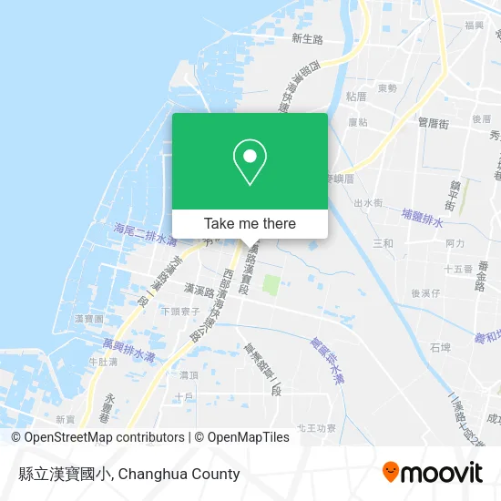 縣立漢寶國小地圖