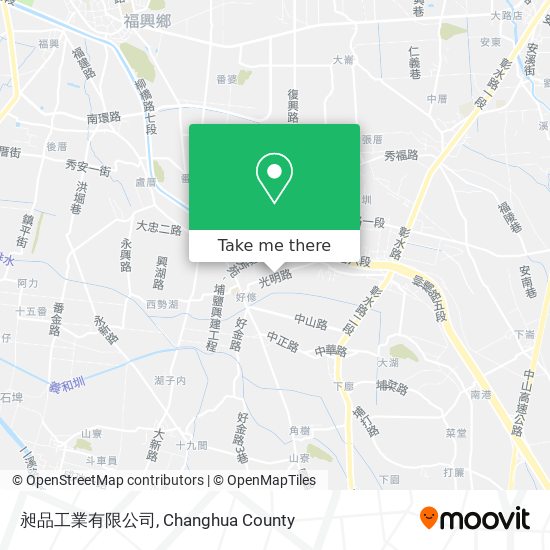 昶品工業有限公司 map