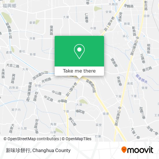 新味珍餅行地圖