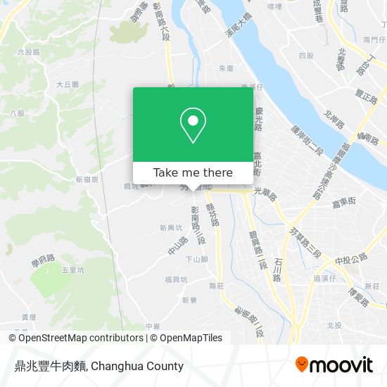 鼎兆豐牛肉麵 map