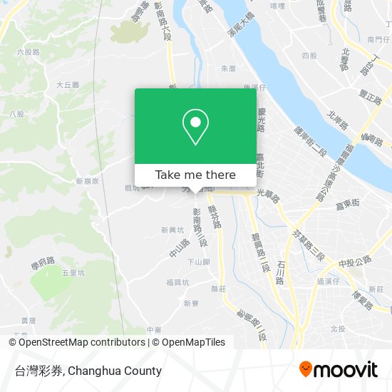 台灣彩券 map